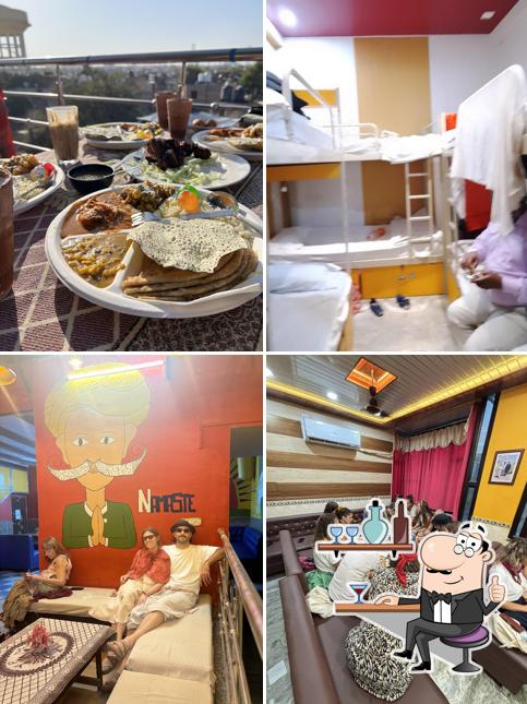 The interior of Heart of Taj Cafe & Kitchen Agra