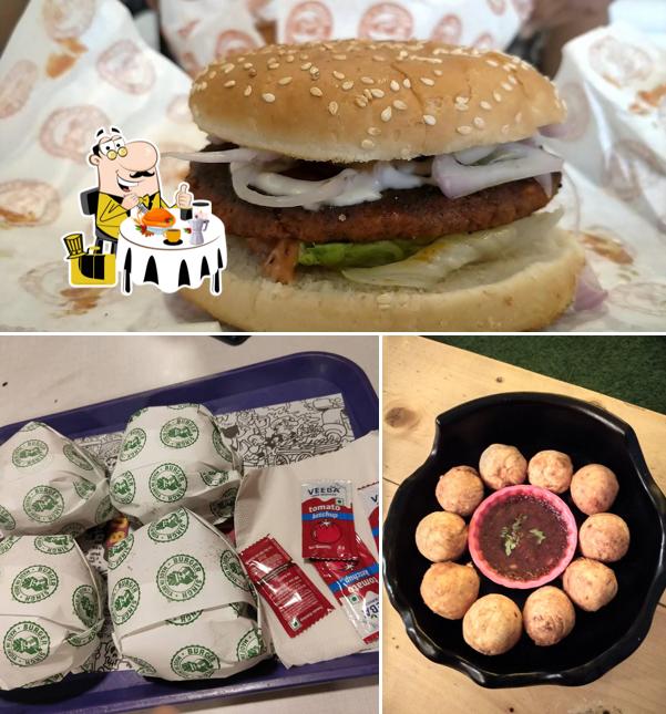 Food at Burger Singh