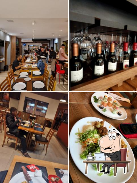 O interior do Golden Bull