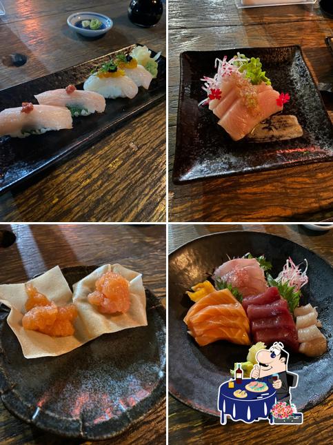 Sashimi em Guru Sushi