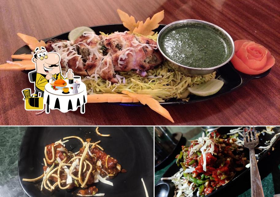 Food at Moonlight Restaurant