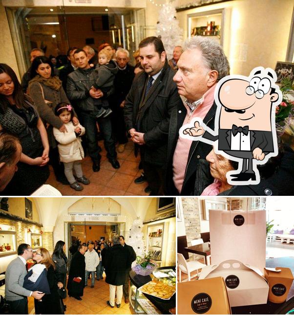 Dai un'occhiata agli interni di Menì Cafè