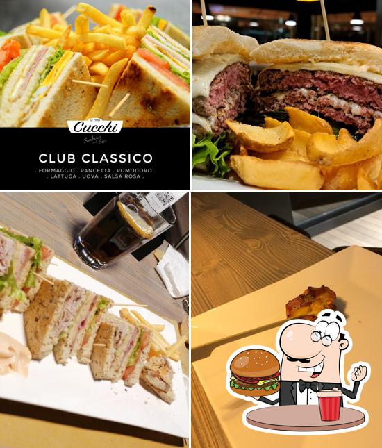 Hamburger à Snack Bar Cucchi Pub