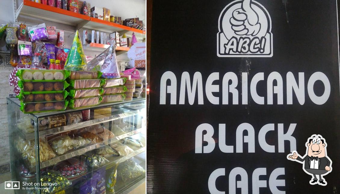 The interior of Americano Black Cafe