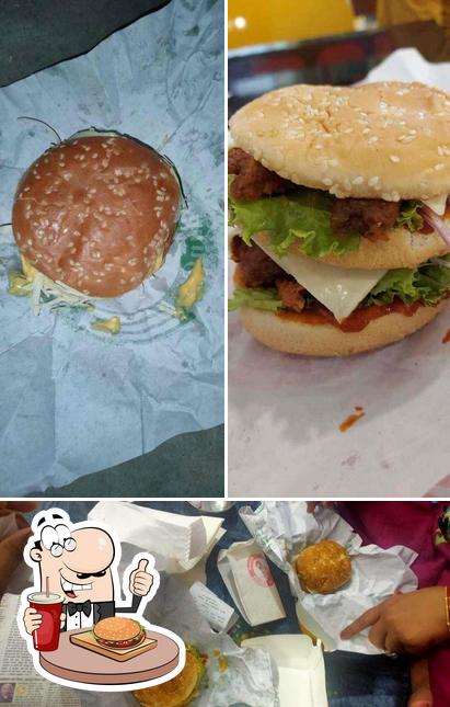 Treat yourself to a burger at Burger Ji