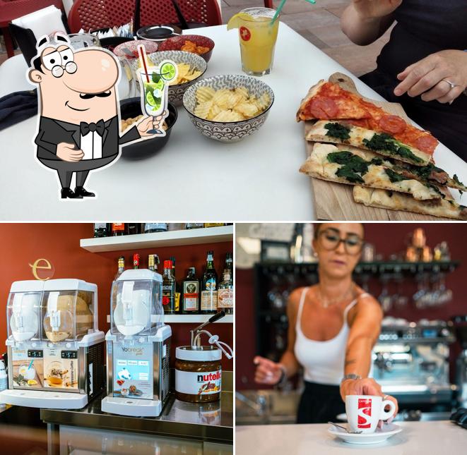 Bar Pizzeria Nero Cafè propone un'ampia selezione di cose da bere