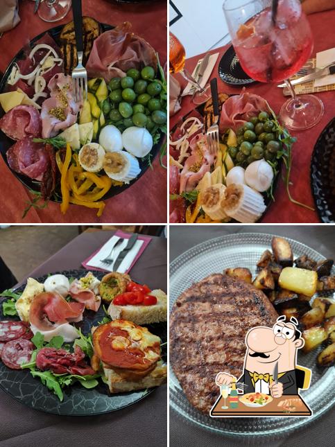 Antipasto al Ristorante "Ostelleria"