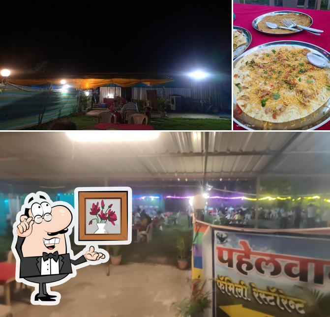 Pahalwan dhaba is distinguished by interior and food