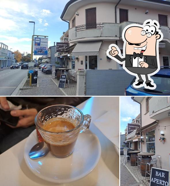 Dai un’occhiata alla immagine che raffigura la esterno e cibo di Snack Bar L'incontro