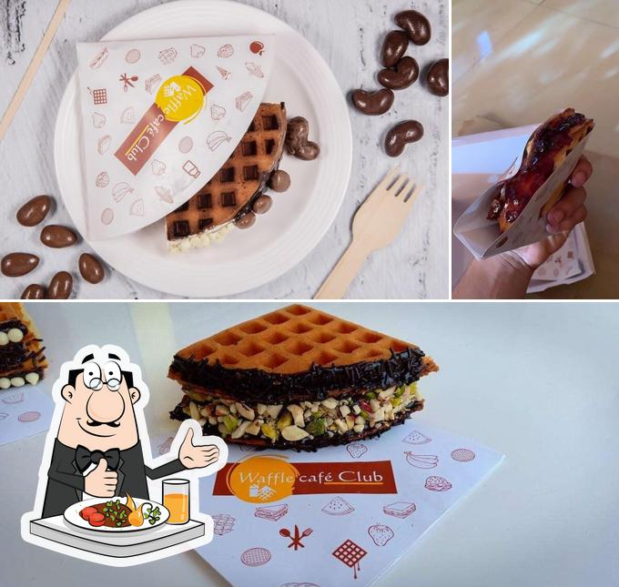 Food at Waffle Cafe Club