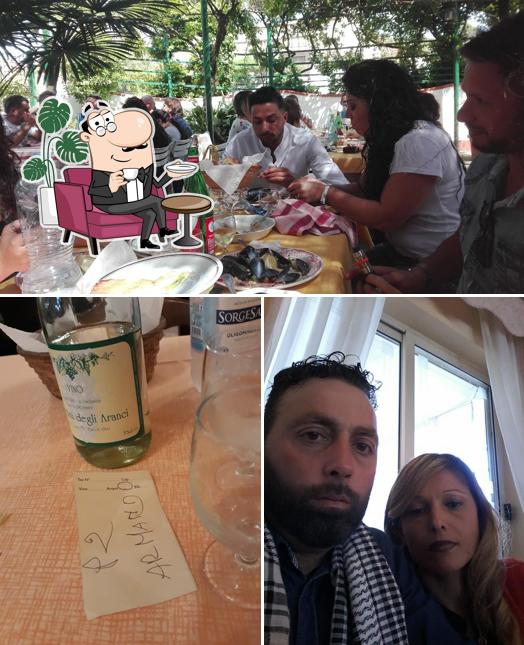 Tra le diverse cose da Ristorante Pizzeria Giardino degli Aranci si possono trovare la interni e alcol