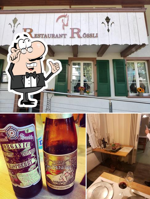 La immagine della interni e birra di Restaurant Rössli Belp