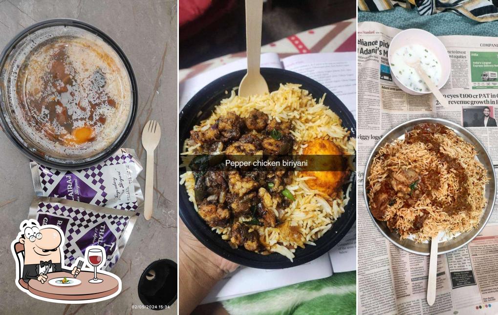 Food at Thalairaj Biryani