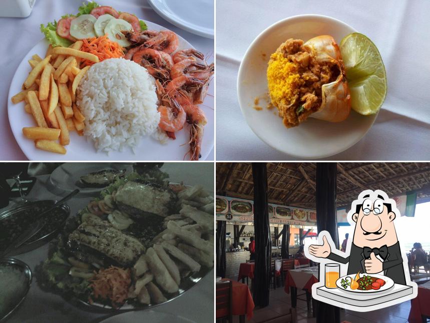 Comida em Barraca do Caranguejo