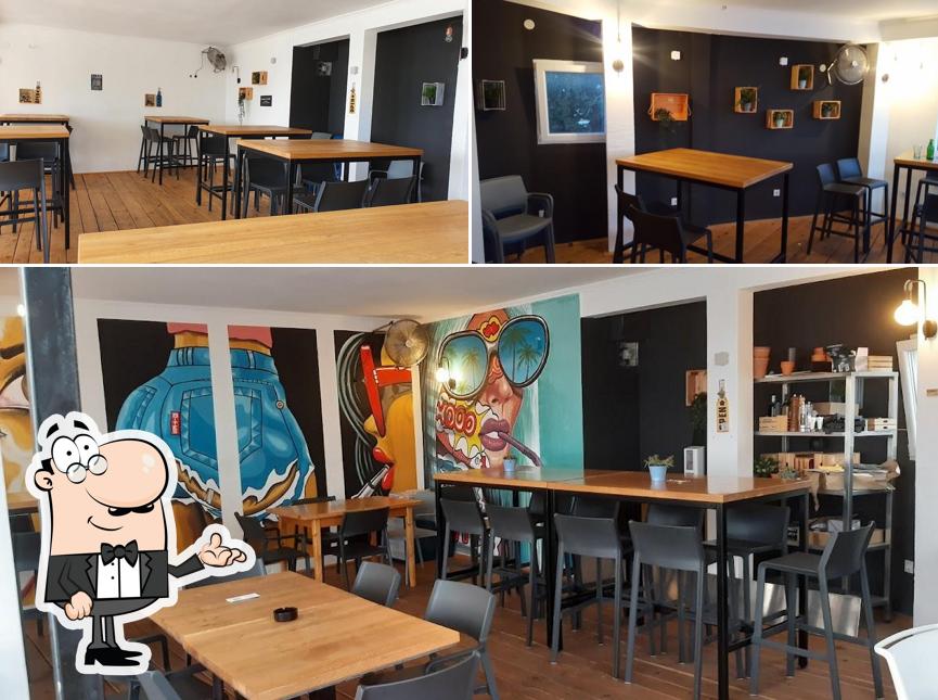 Gli interni di BITES Restaurant