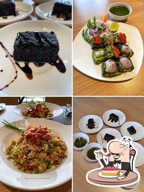 CuisineKraft Restaurant serves a selection of desserts