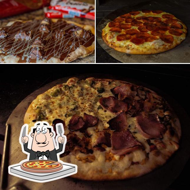 Experimente diversos tipos de pizza