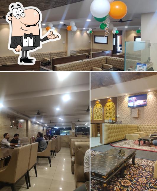 The interior of Lazeez Arabian Family Restaurant