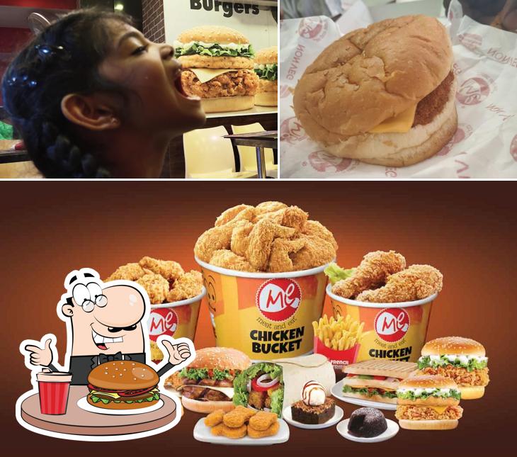 Taste one of the burgers available at Meat and Eat