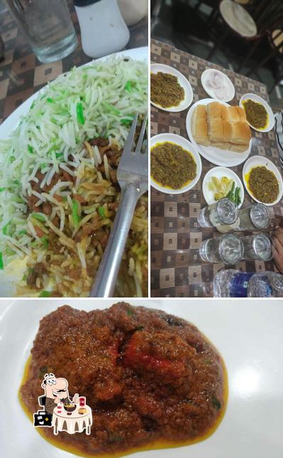 Food at New Sunrise Restaurant