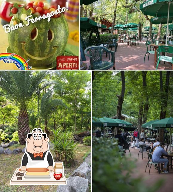 Chalet Valle Verde serve un'ampia varietà di dessert