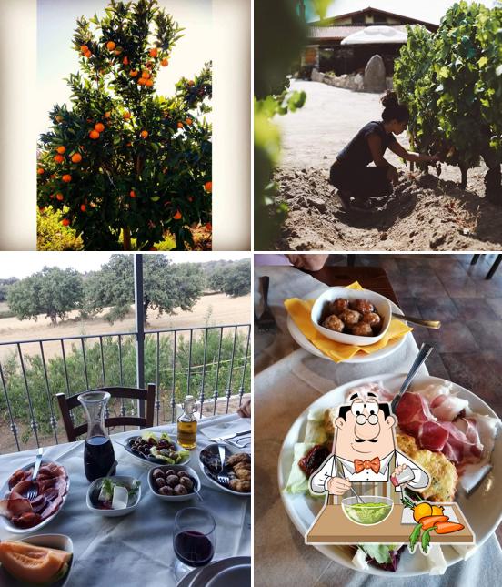 Insalata di alghe al Agriturismo "Su connottu"