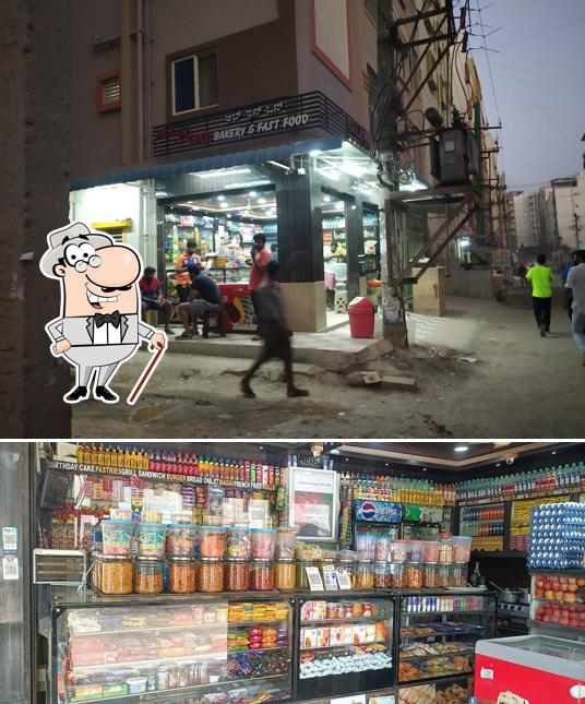 The exterior of All In One Bakery & Fast Food