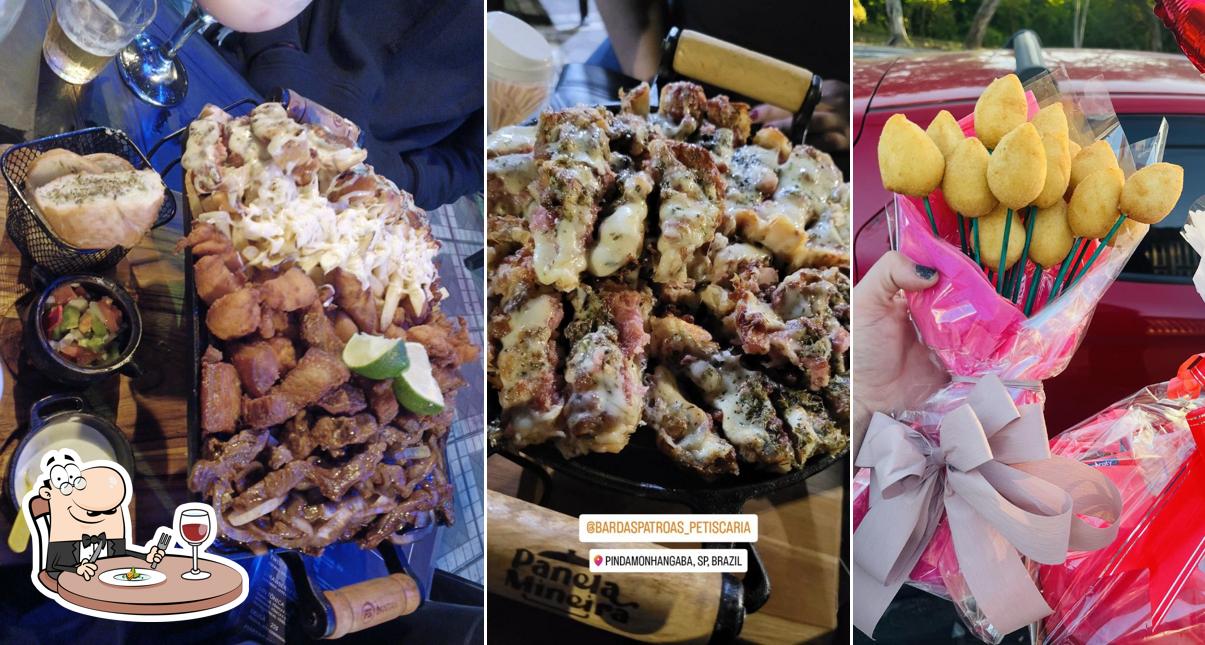 Platos en Bar das Patroas, Mombaça