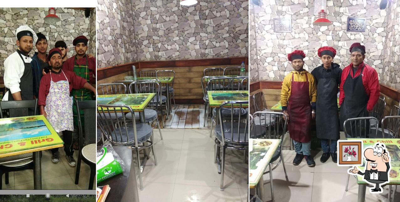 The interior of Grill and Chill Fast Food chadoora