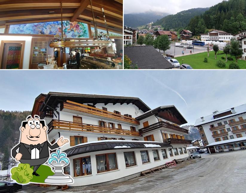 L'area esterna è una caratteristica importante di Ristorante Stella Alpina