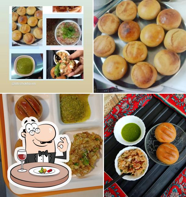 Meals at Litti Chokha Inn