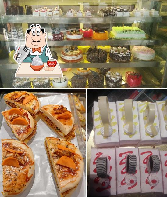 Magick Oven Bakers N Cafe, Restaurant,Hotel serves a number of sweet dishes
