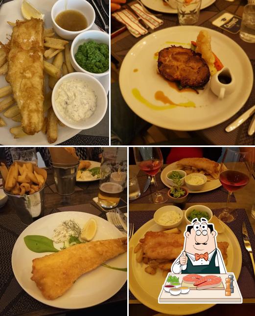 Fish and chips al Melting Pot Bistro