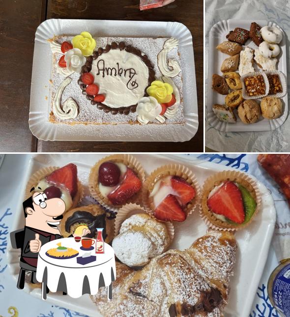 Piatto di formaggi al Pasticceria Marci Cristina