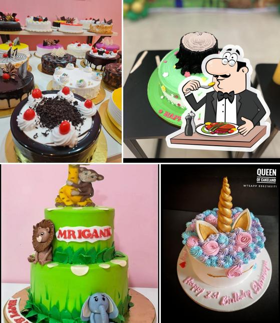 Food at Queen Of Cakeland : Top Bakery and Cake shop in Bangalore : Pure Veg