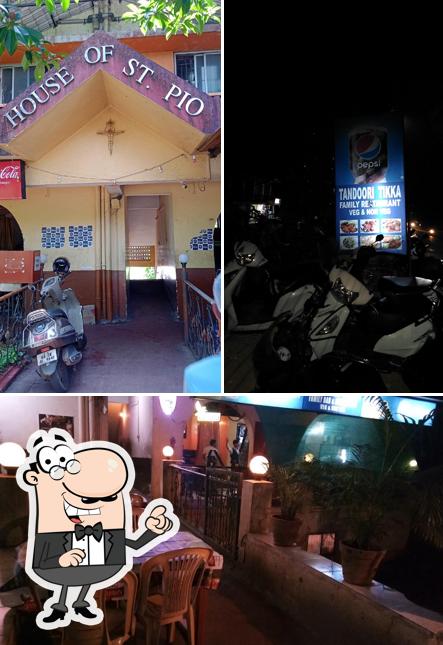 Tandoori Tikka Family Bar And Restaurant Margao Rawanfond is distinguished by exterior and interior