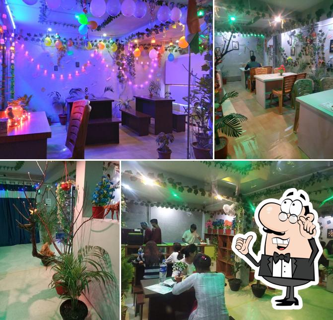 Check out how The Garden Cafe&Restro (ANA business & foundation) looks inside
