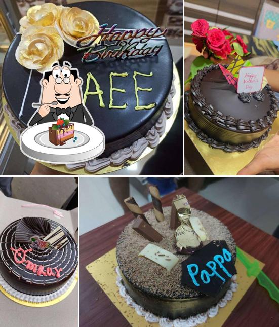 Chocolate cake at Tom and Jerry Cake Shop