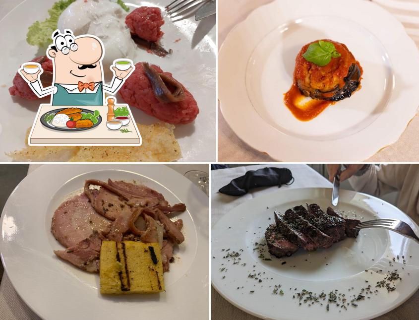 Platti al Trattoria Alla Porchetta
