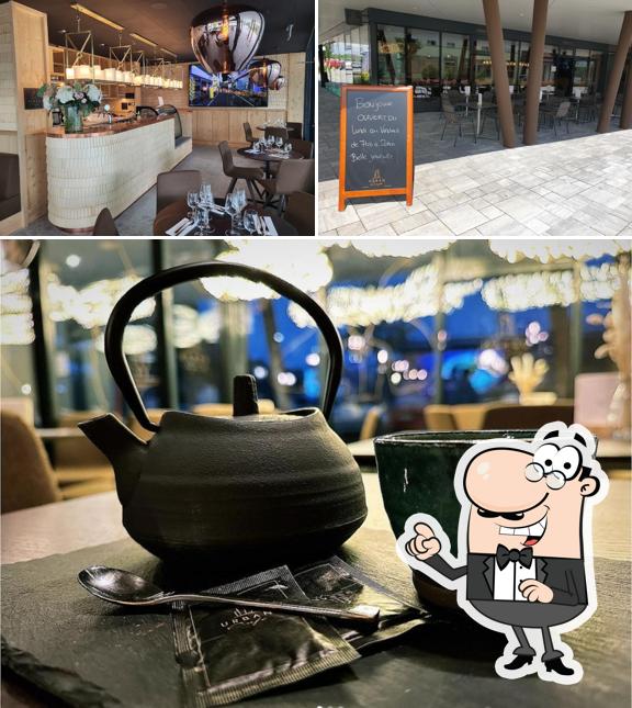 Gli interni di Urban Café