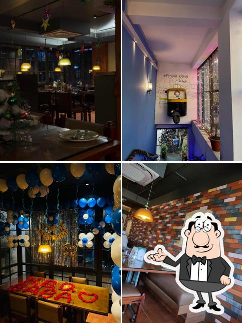 The interior of Punjabi Kadhai