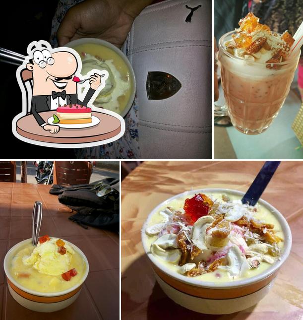 Order one of the sweet dishes