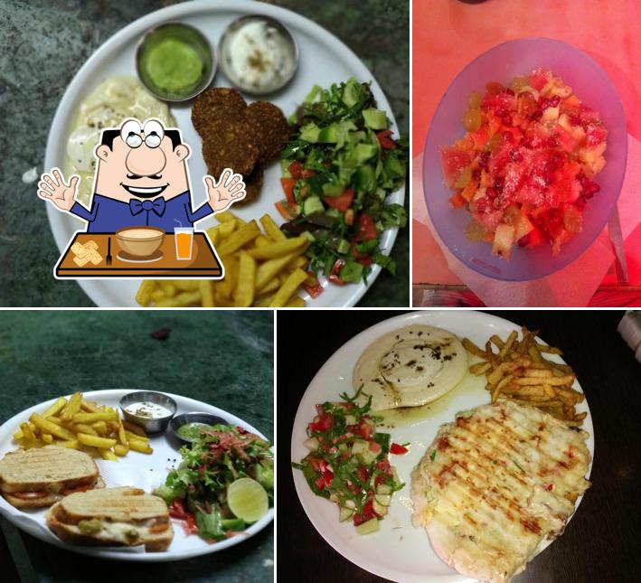Food at Funky Monkey Cafe