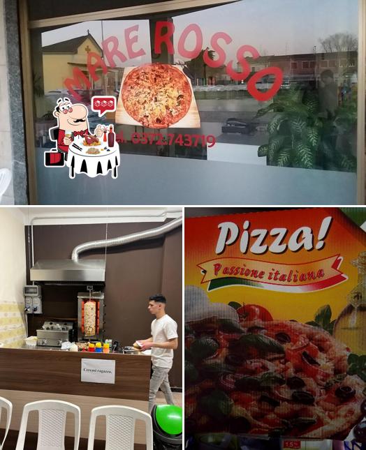 Ordina la cucina di mare a Pizzeria Mare Rosso