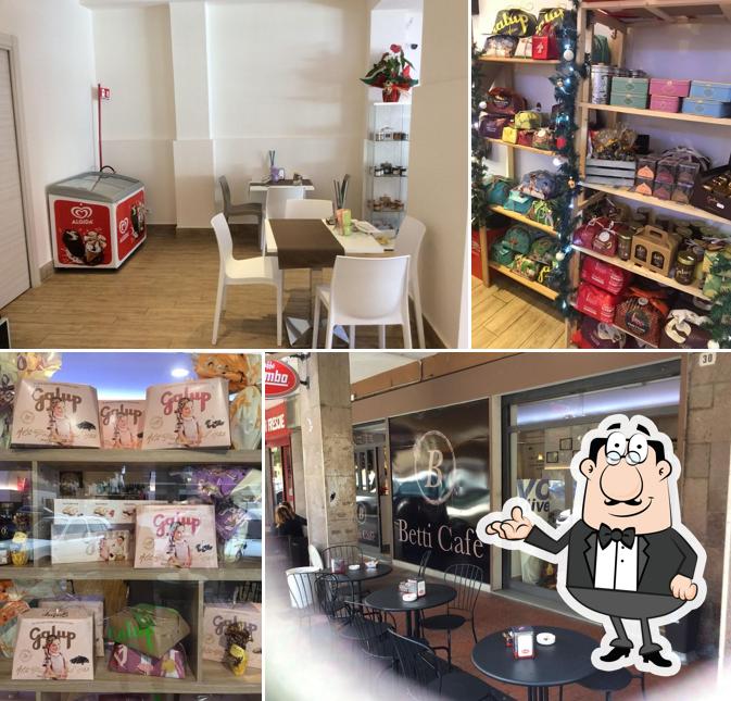 Dai un'occhiata agli interni di Betti Cafè