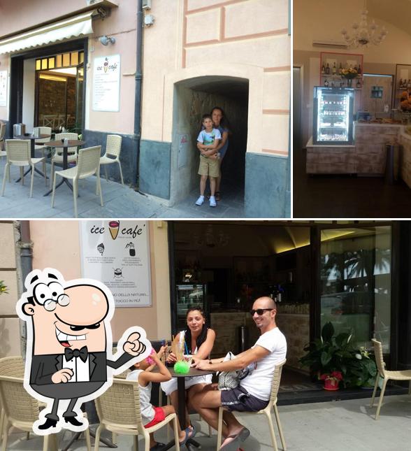 Gli interni di Ice Café