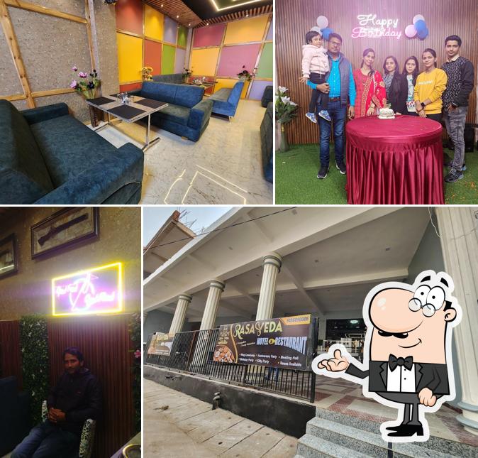 The interior of Rasa Veda Hotel and Restaurant