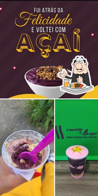 Platos en O Paraíso do Açaí