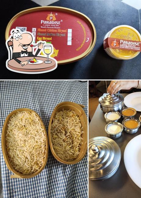 Food at Paradise Biryani Nellore