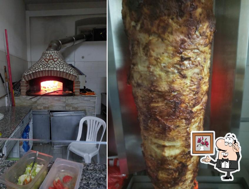 Gli interni di Pizzasnack